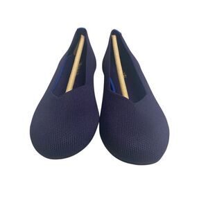 DREAM PAIRS Women’s Flats Slip On Navy Shoes Pointed Toe Size 7.5 New No‎ Box